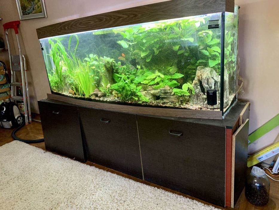 Панорамний акваріум 750л.