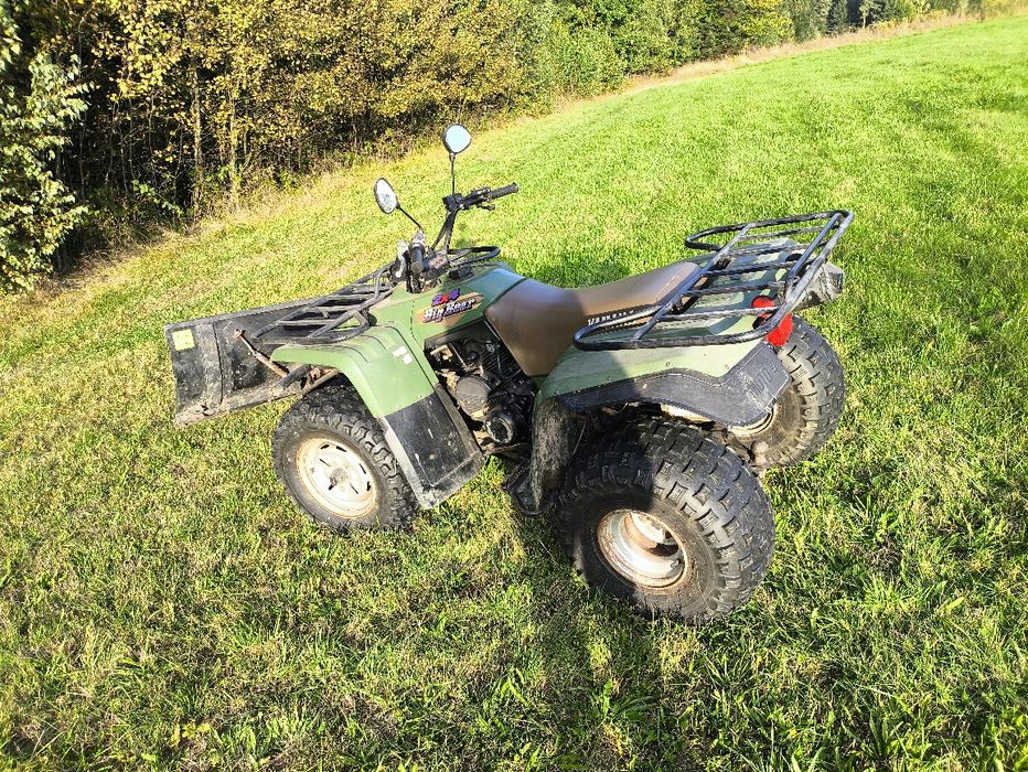 Yamaha grizzly 350 wciągarka pług do śniegu