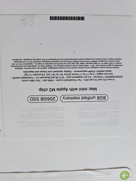 Komputer Mac mini with Apple