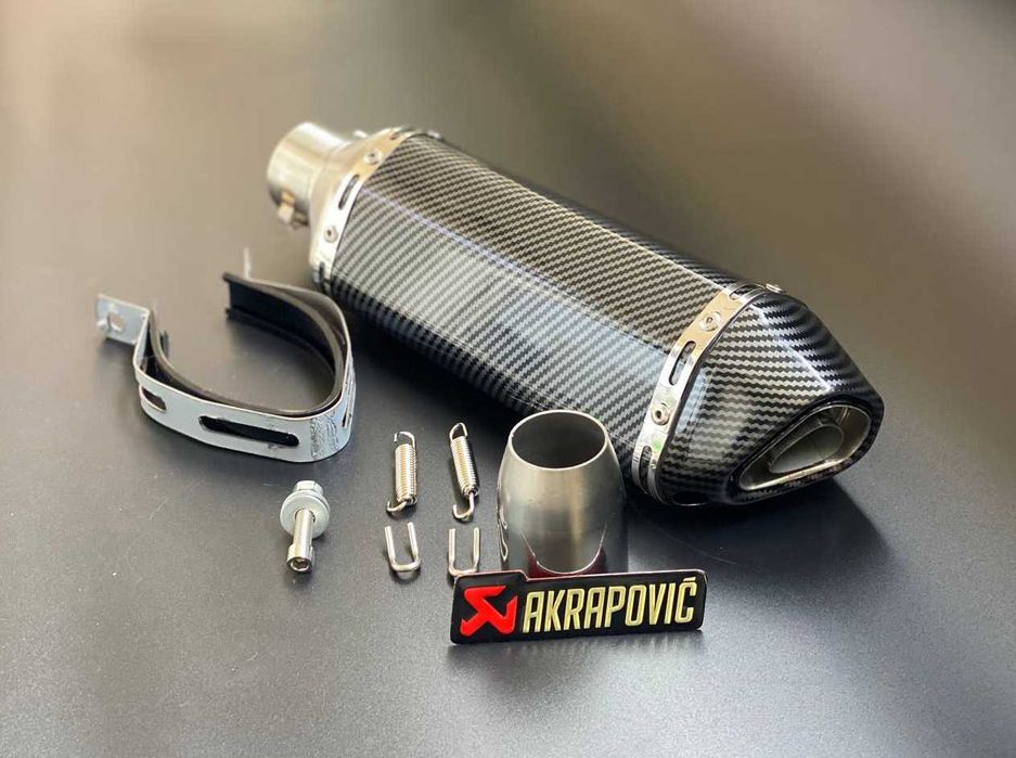 Прямоточна Труба Вихлоп Акрапович Прямоток Прямоточний Вихлоп мопед