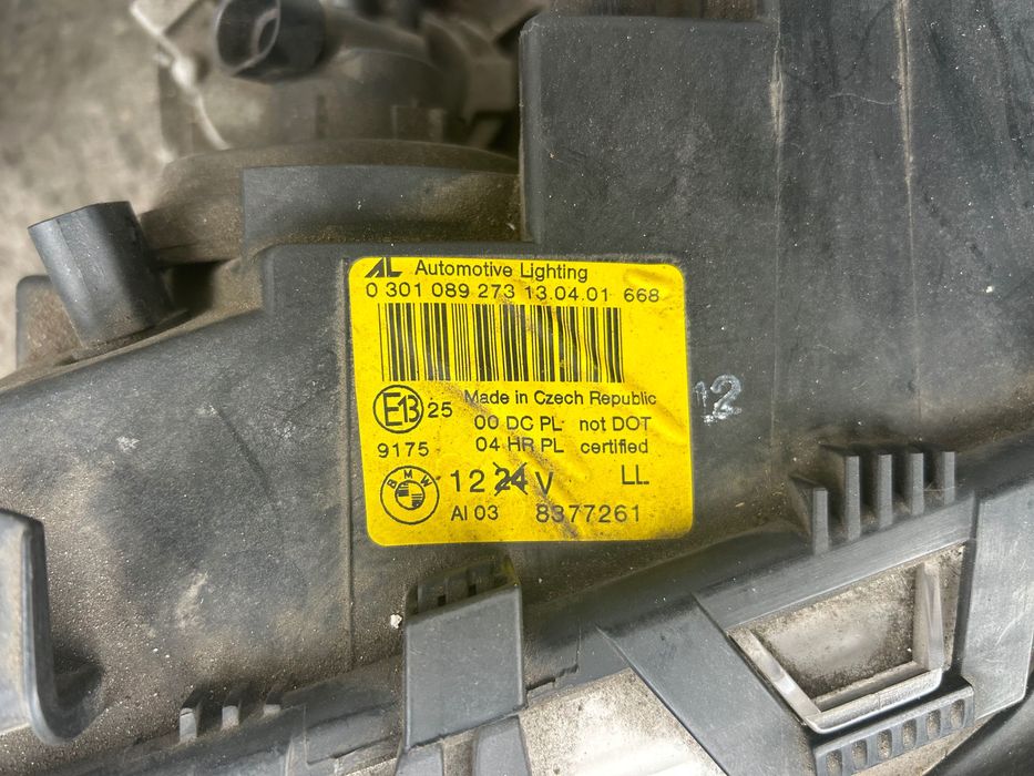 Zestaw lampy ksenon BMW e46