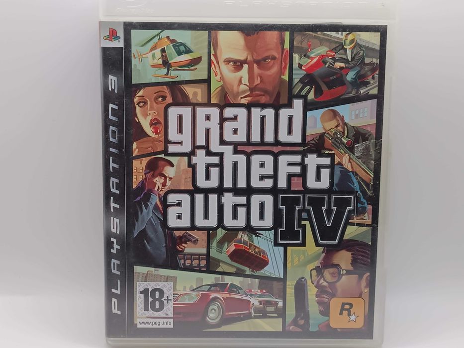 Gra PS3 GTA IV gta 4 + mapa Wersja pudełkowa