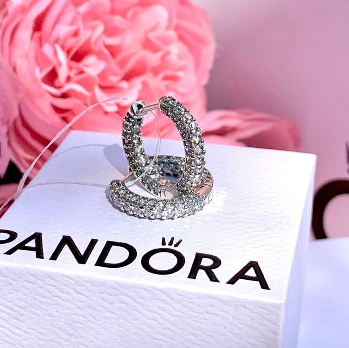 Сережки Пандора серьги pandora оригінальні нові