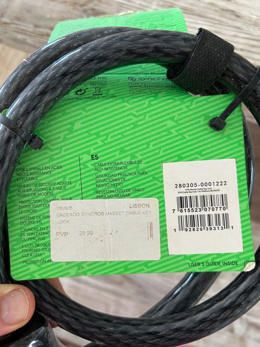 Cadeado para bicicleta