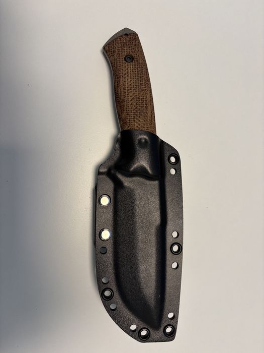 Nóż LKW Hundur Custom Micarta bushcraft survivalowy do lasu biwak do plecaka edc
