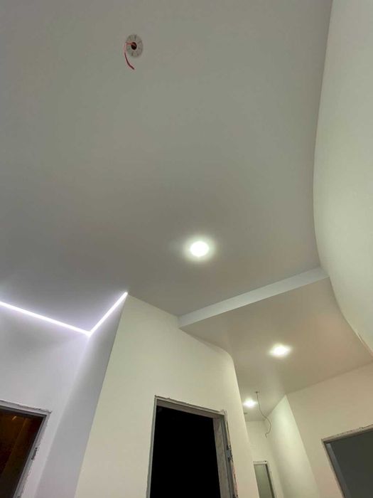 Натяжні стелі за цінами від виробника. Натяжные потолки. Чистий монтаж