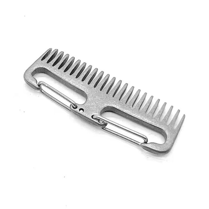 EDC ‼️ Гребінець - карабін з титану