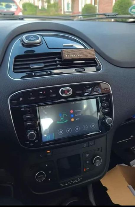 Rádio Android 14 com GPS FIAT Grande Punto/Línea (Artigo Novo)