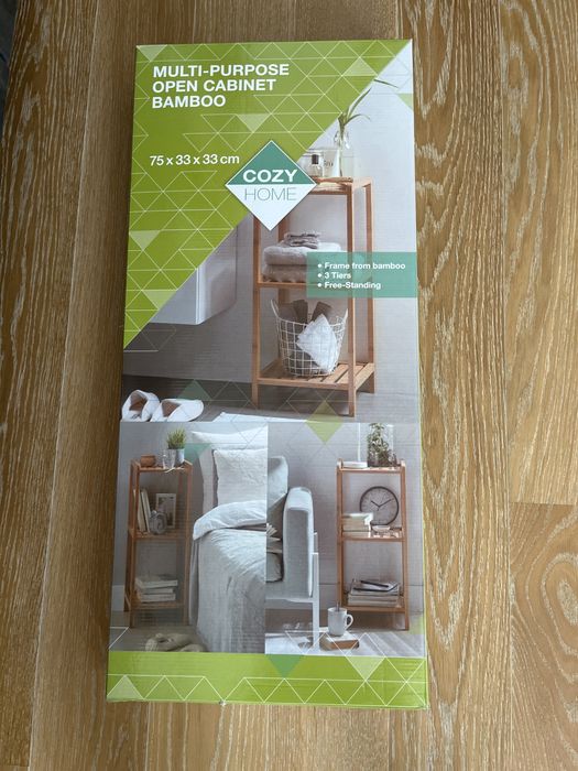 Półka bambusowa 75x33x33