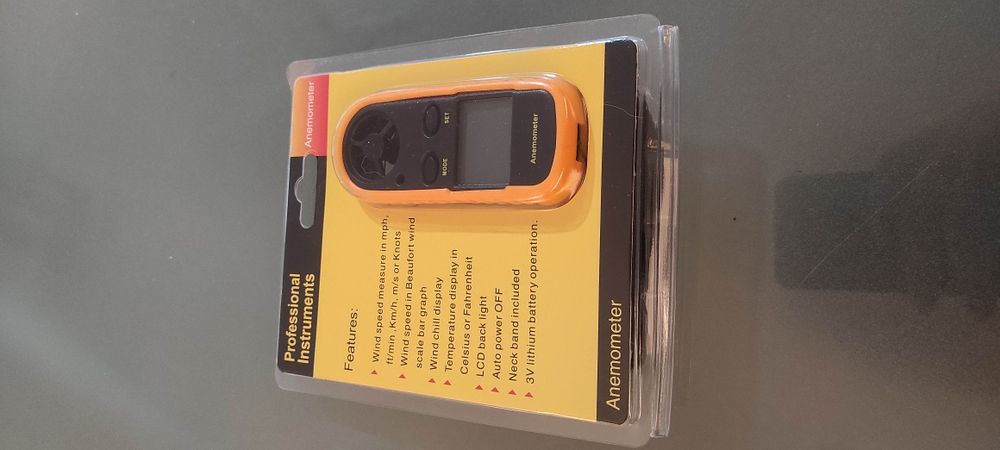 Medidor Portátil De Velocidade Do Vento