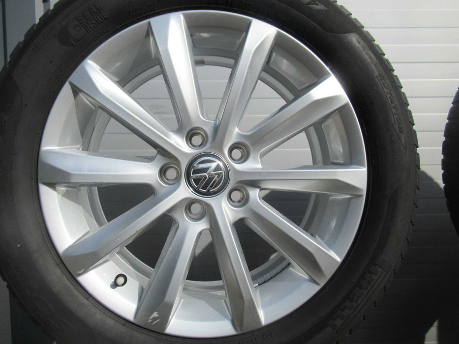 Alu+opony zima R17 VW T-ROC,PASSAT b8,BEETLE,TOURAN 2,SKODA YETI,SuperB  2167