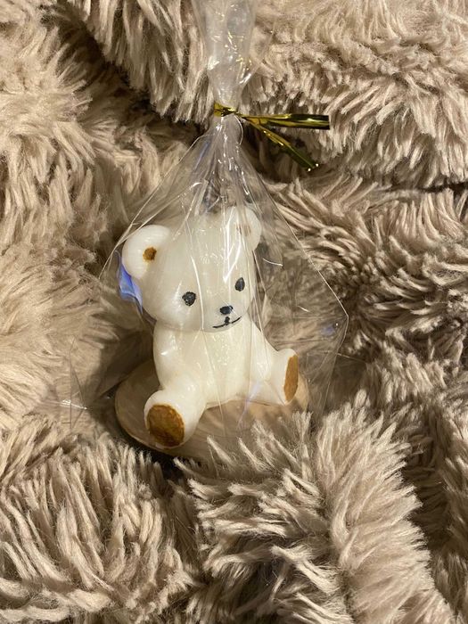 Świeca Handmade Miś Misiek Dekoracja 74g