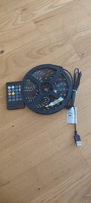 Taśma LED 5m rgb na pilota