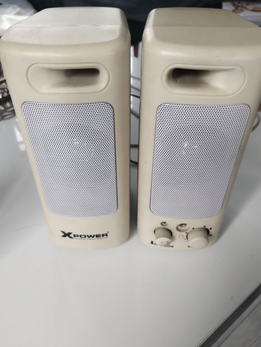 Sprawne głośniki Xpower komputerowe z wejście jack