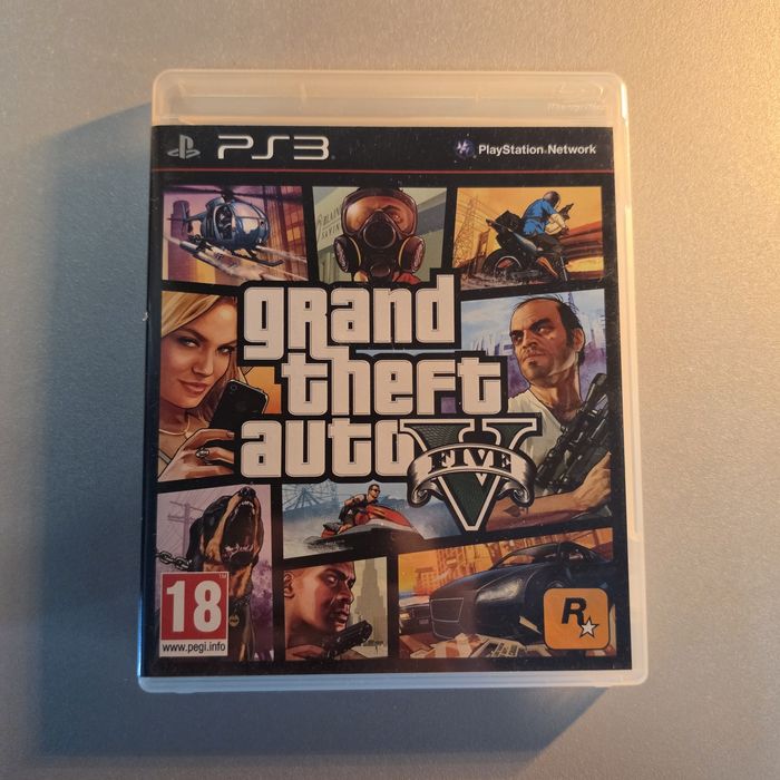 Gra ps3 GTA V + plakat mapa