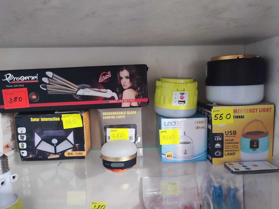 Акумуляторний налобний ліхтар Нові