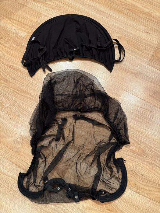 Козирок Must Have Shade 2 в 1 3 чорною москітною сіткою