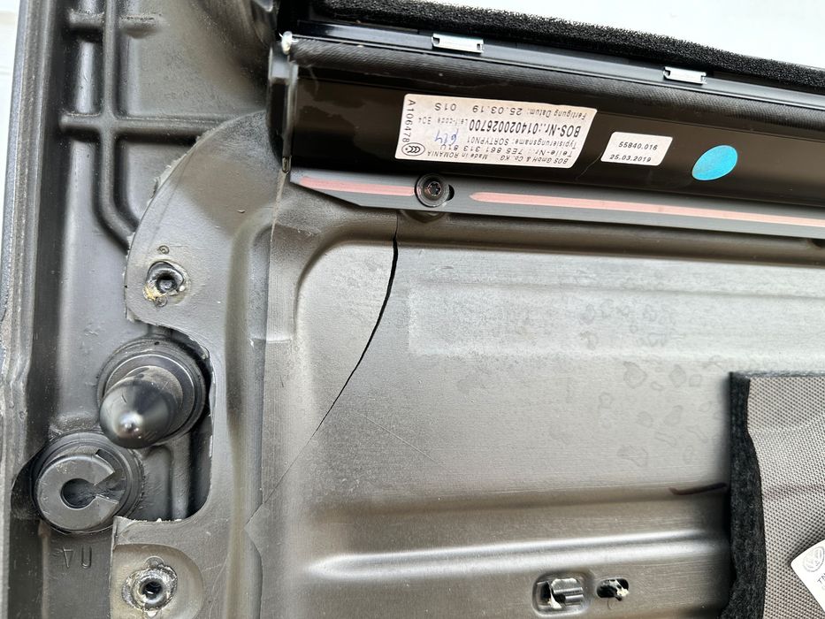 VW Multivan T5 T6 Tapicerka Boczek Drzwi Przesuwnych Lewych