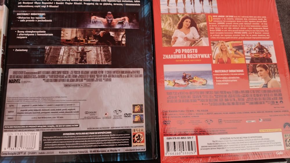 Zestaw 12 filmów DVD nowe oryginalne