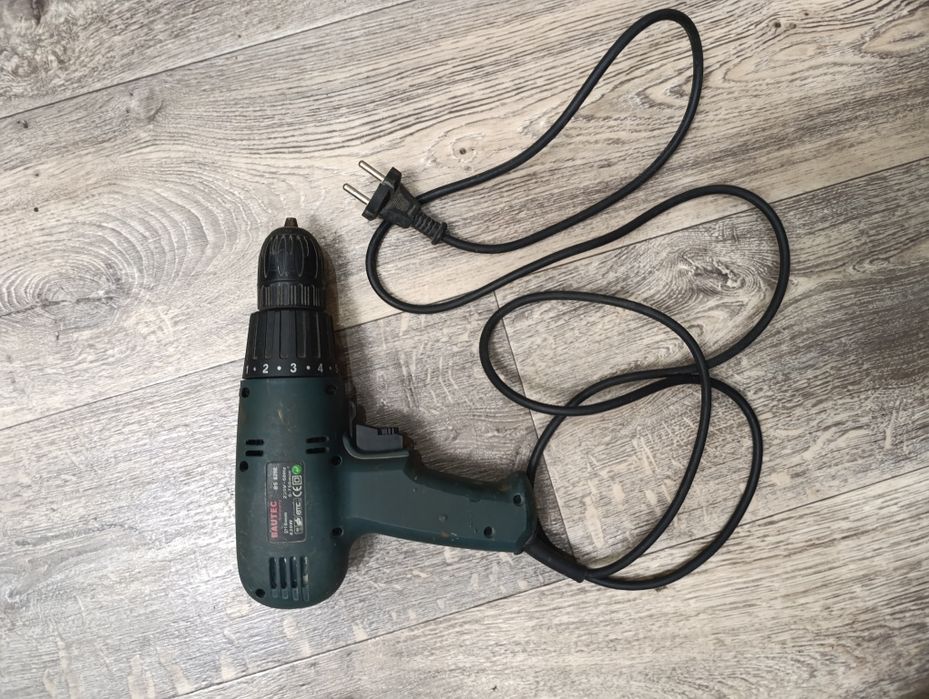 Шуруповерт Bautec BS 620E сетевой, дрель.