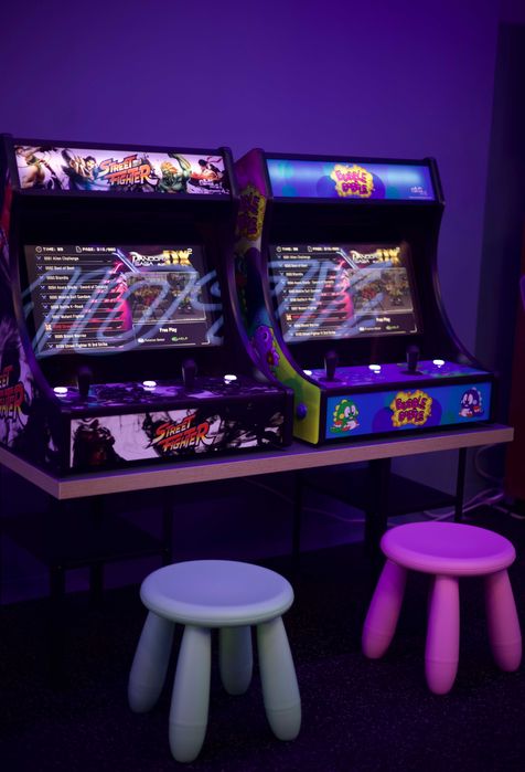 Salão de jogos e diversões para eventos infantis e familiares