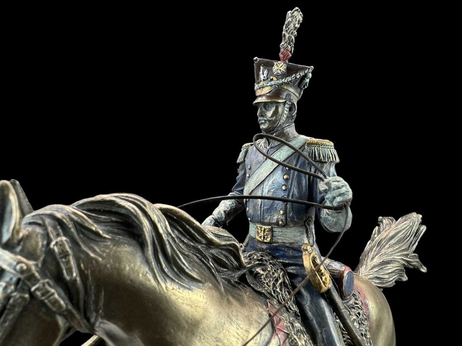 Rzeźba Polski Ułan Na Koniu Veronese Prezent (Wu77178a4)