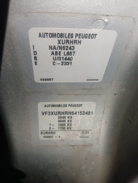 Peugeot Expert  Drzwi