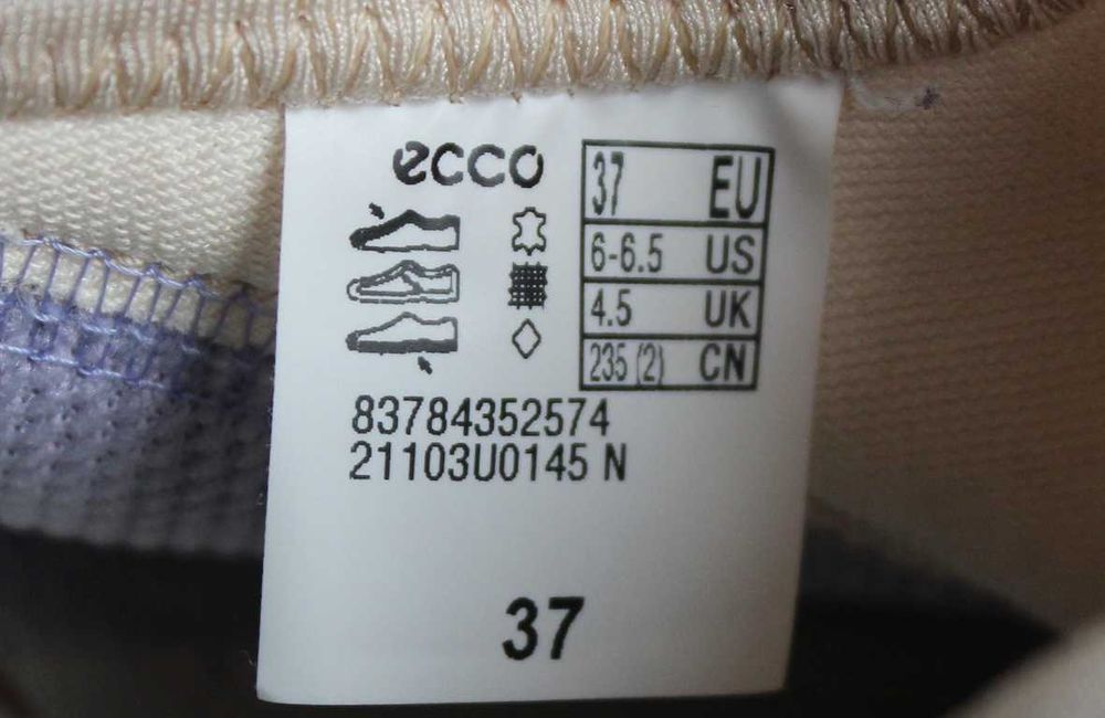 Кросівки Ecco ST.1 Оригінал Нат шкіра! 38р