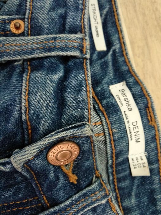 Spodnie Jeansowe Bershka 34