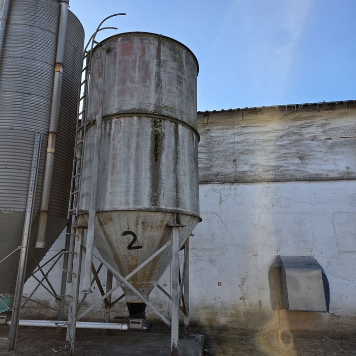 Silos na paszę zboże cement