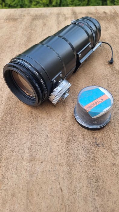 Tair 3S 300mm f4.5 KMZ (КМЗ) seria 83 TK2M x2 konwerter