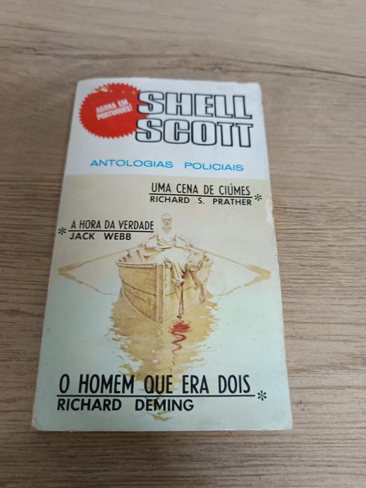 Livro "Antologias policiais"Shell Scott. 1966