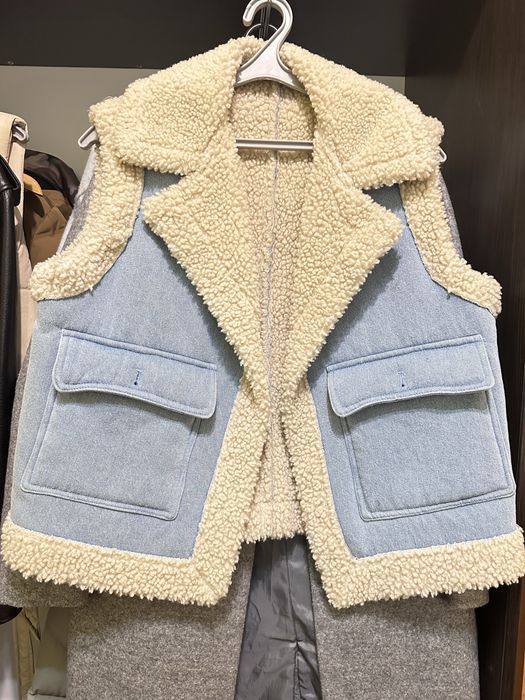 Жилетка под zara