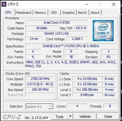 Komputer i7-6700 | 16GB RAM | GTX 970 MSI Gaming | SSD | Win10