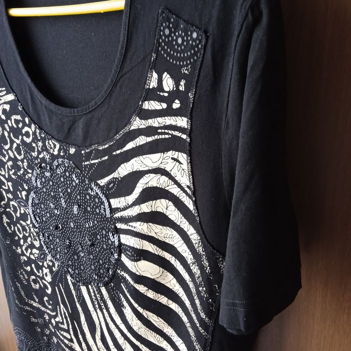 Gerry Weber Czarna bluzka r M/L stan bardzo dobry