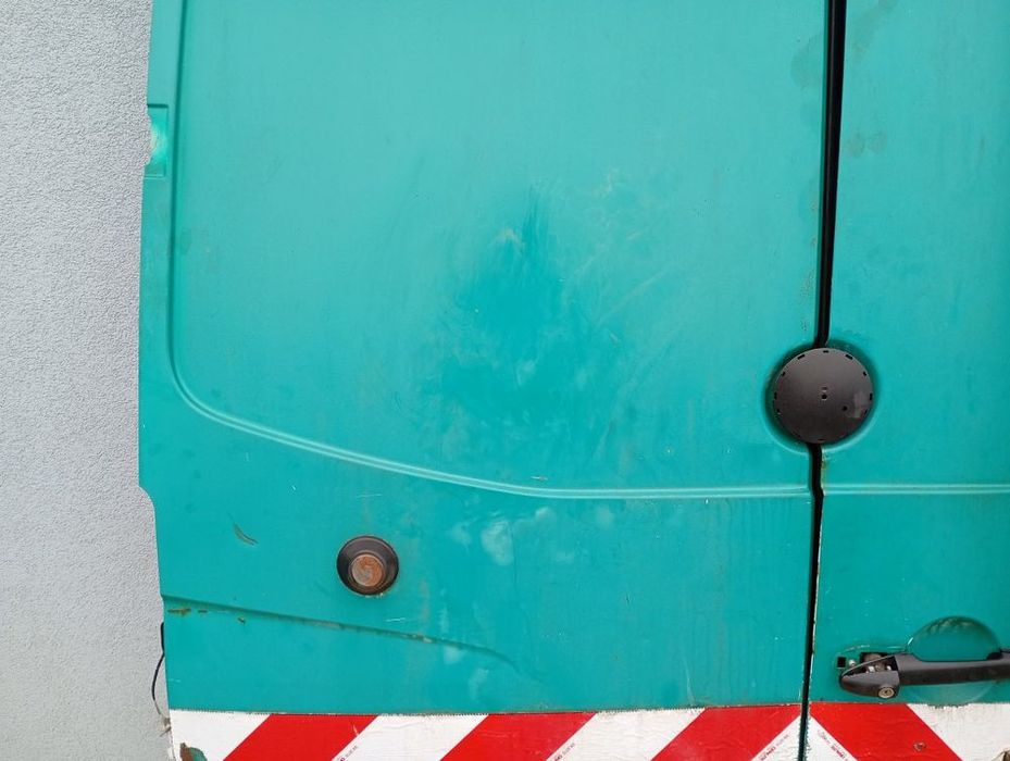 drzwi tylne prawe lewe tył kompletne z drabiną mercedes sprinter w906