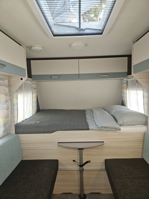 Wynajem. Przyczepa kempingowa. Nowa. Klimatyzacja. Rezerwacje 2026.