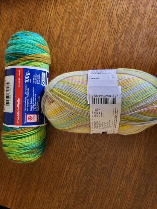 Нитки для в'язання. Вовна.