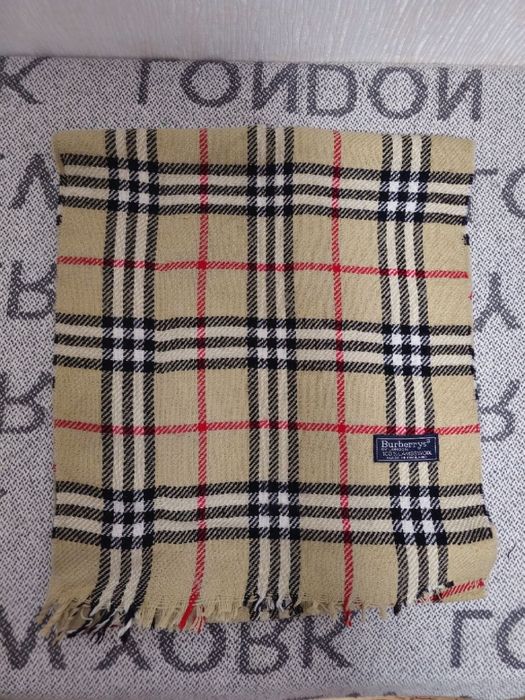 Шарф Burberrys of London 100% Lambswool вінтаж оригінал (під відновлення)