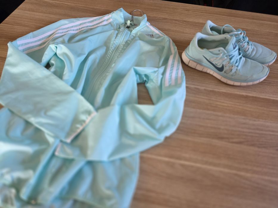 Zestaw do biegania Kurtka Adidas buty Nike Free 5.0  M i 39