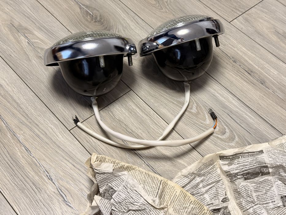 Нові фари Москвич 402,403,407,408,412,передня хром оптика,новые фары