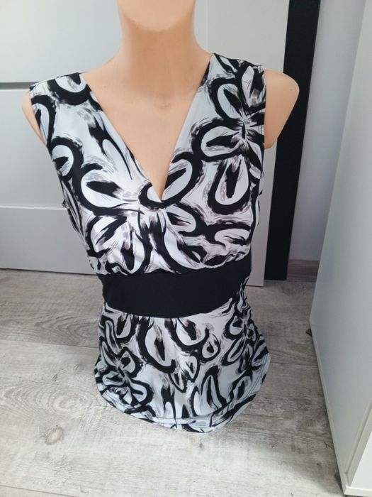 Bluzka damska  w panterkę w rozmiarze L