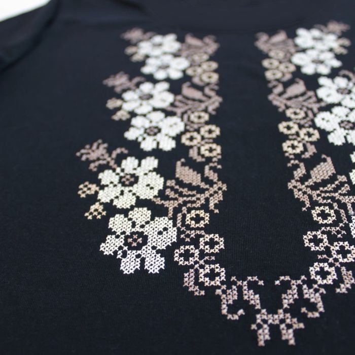 Нова кофта з вишивкою ladan ладан 54 розмір, XXXL