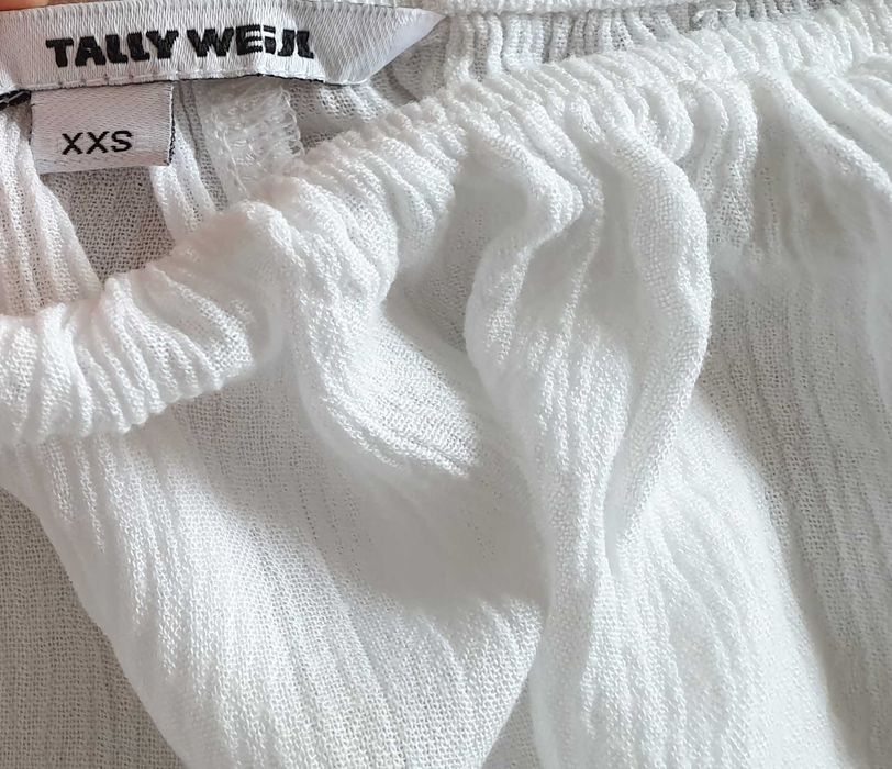 biała bluzeczka TOP hiszpanka TALLY WEIL - XXS