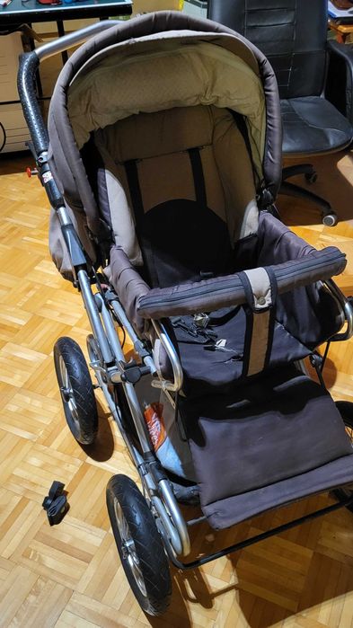 wózek Emmaljunga  Edge -Chassis C1s spacerówka+gondola