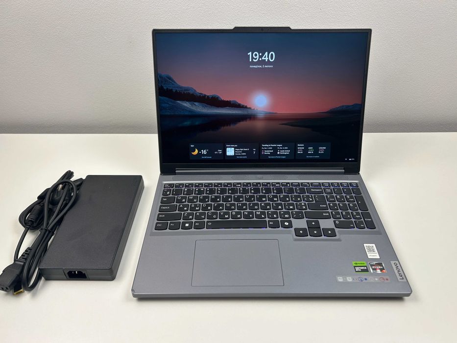 Ноутбук Lenovo Legion Slim 5 16" 165Гц Ryzen 7 7435HS 16GB RTX4070 1TB