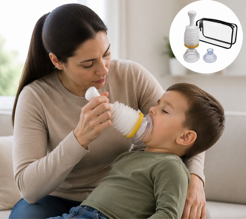 Kit anti-engasgamento adulto/criança novo