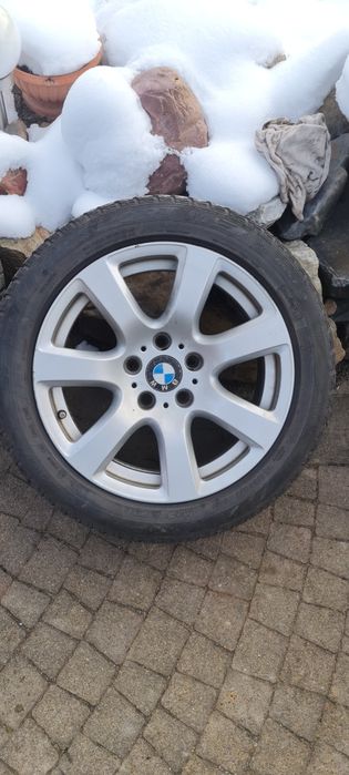 Felgi BMW F10 17 cali plus opony zimowe RUNFLAT
