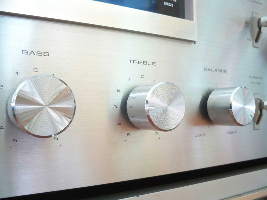 gałka wzmacniacza Pioneer SA-510 SA-610 SA-508 SA-608 SA-708 blue line