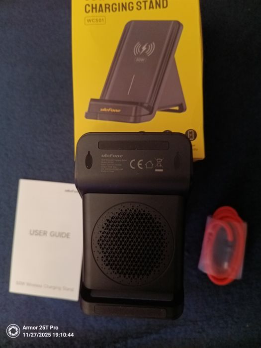 Ładowarka indukcyjna bezprzewodowa WCS01 50W ULEFONE ARMOR